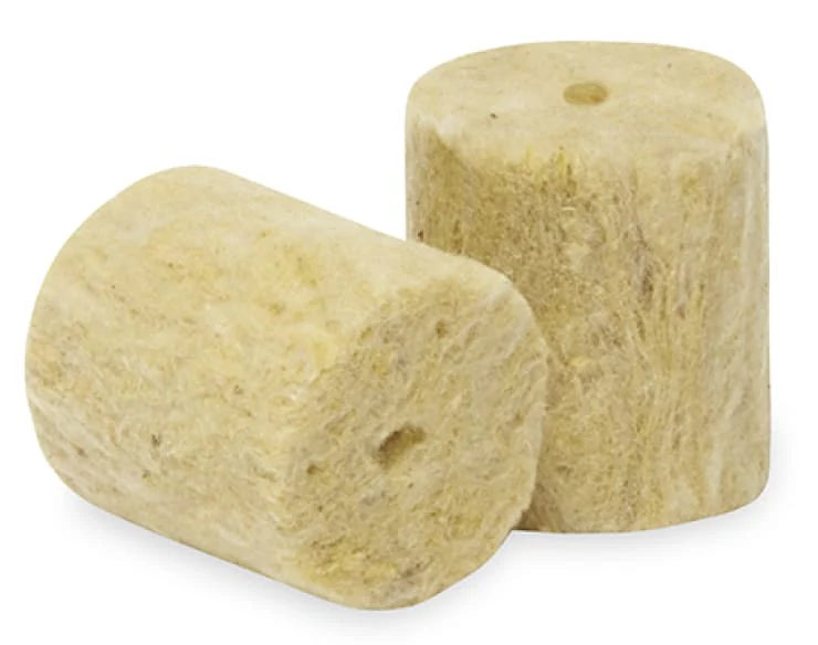 VidaWool Rockwool Round 1.5 Inch Propagation Plug, Case of 2000 - Image 4